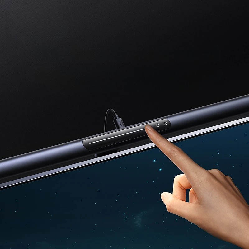 Magnetische Bildschirmlampe mit Asymmetrischer Beleuchtung & Touch-Steuerung