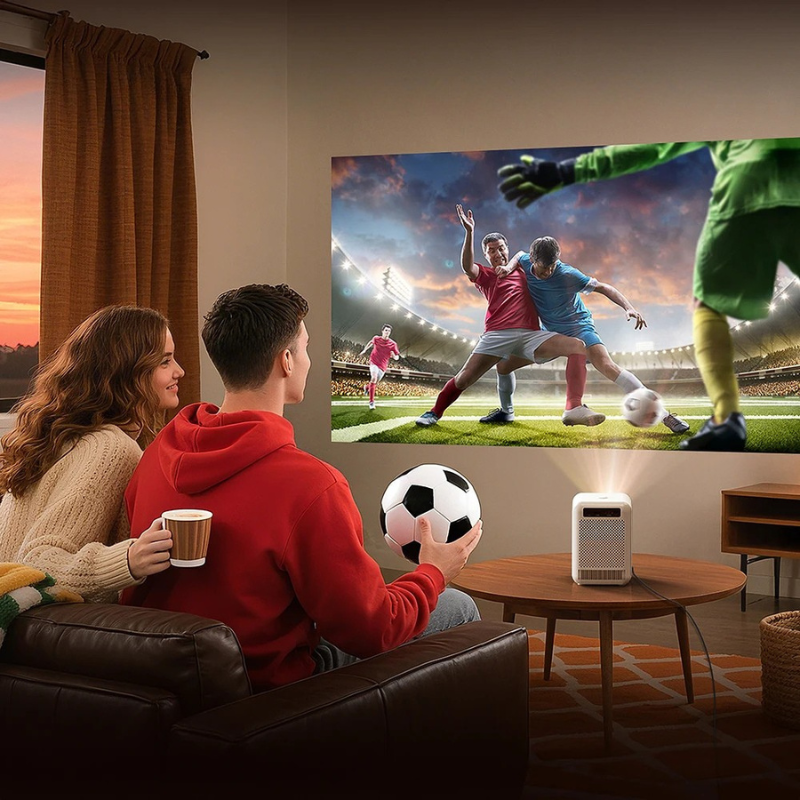 U4 Smart Mini Heimkino Projektor – 4K-Erlebnis im Taschenformat mit Android & WIFI