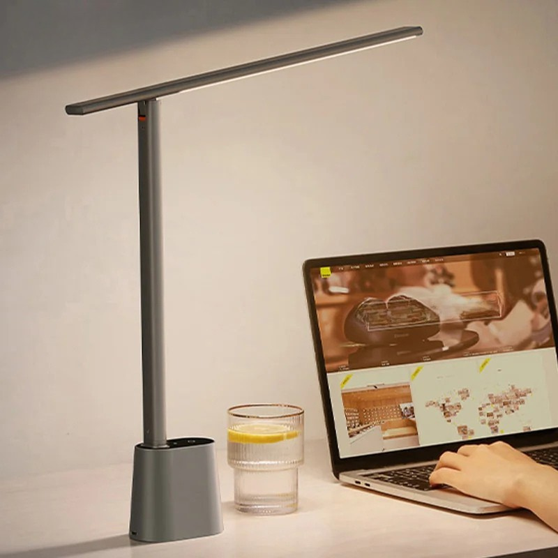 LED-Schreibtischlampe – Intelligente, dimmbare Lampe mit Augenschutz für Arbeit, Studium & Lesen