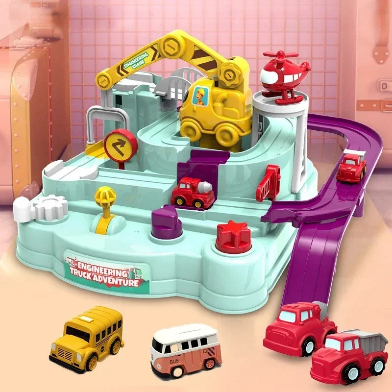 Track Car Adventure Game – Spannendes Auto-Abenteuer mit Lernfaktor für Kinder