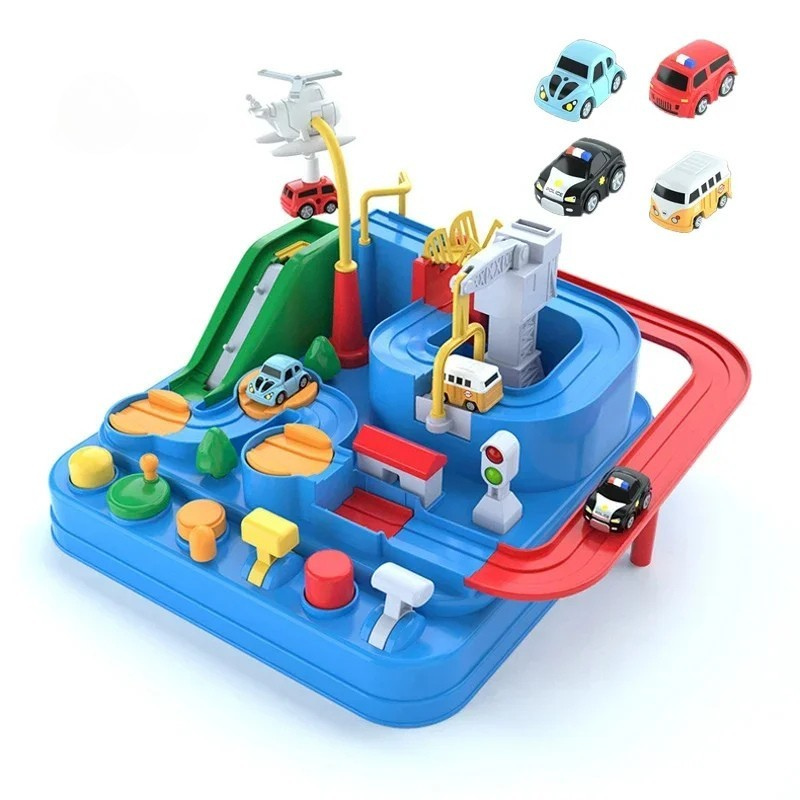 Track Car Adventure Game – Spannendes Auto-Abenteuer mit Lernfaktor für Kinder