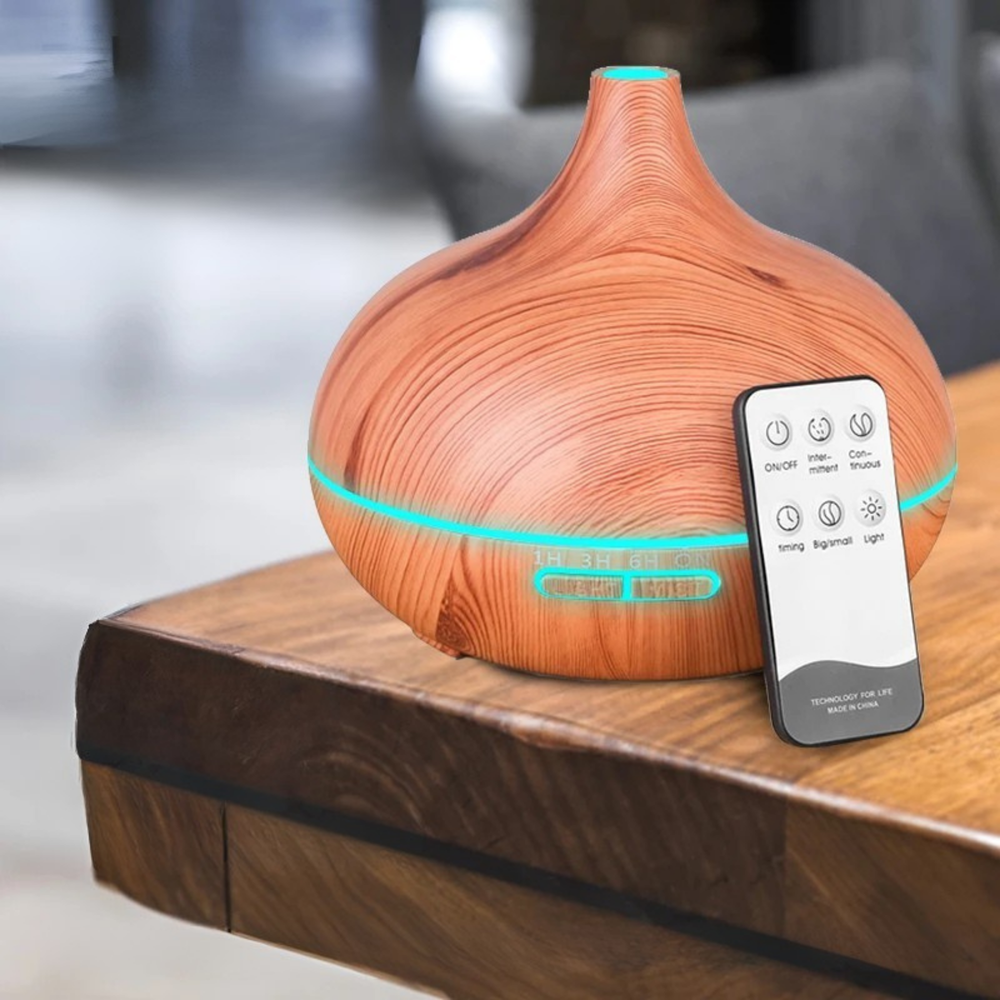 Hochwertiger 500-ml-Aromatherapie-Diffusor – Stilvolles Design & Entspannung auf Knopfdruck