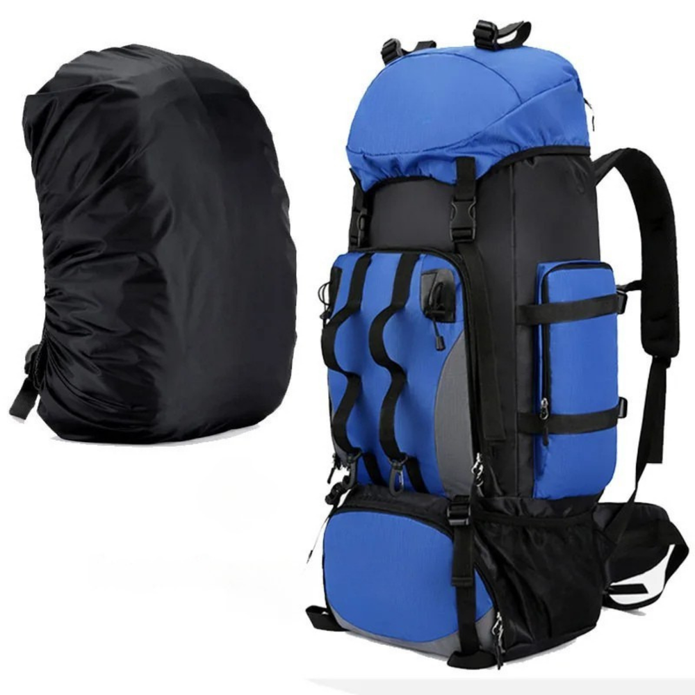 90L Wasserdicht Wandern Camping Rucksack Trekking Tasche Rucksack Große Kapazität Reise Outdoor Sport Taschen Camping Ausrüstung Männer