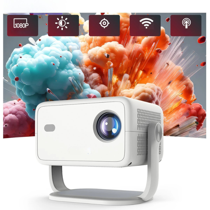L018 650ANSI 4K Tragbarer Projektor – Ihr Heimkino in 360°