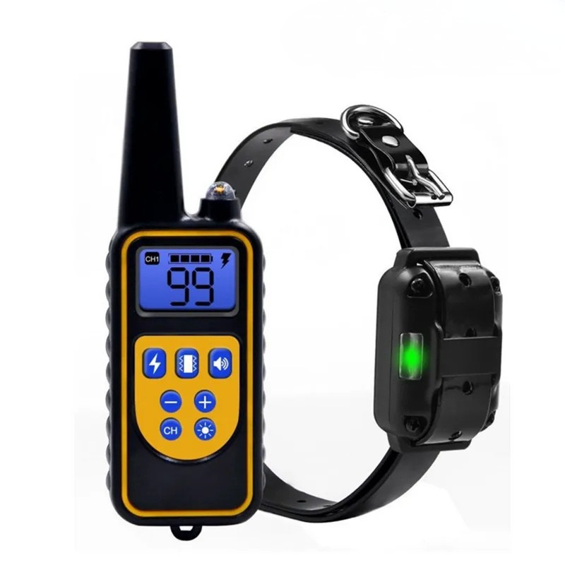 Elektrisches Hundetrainingshalsband – Wasserdicht, Wiederaufladbar & Mit LCD-Display