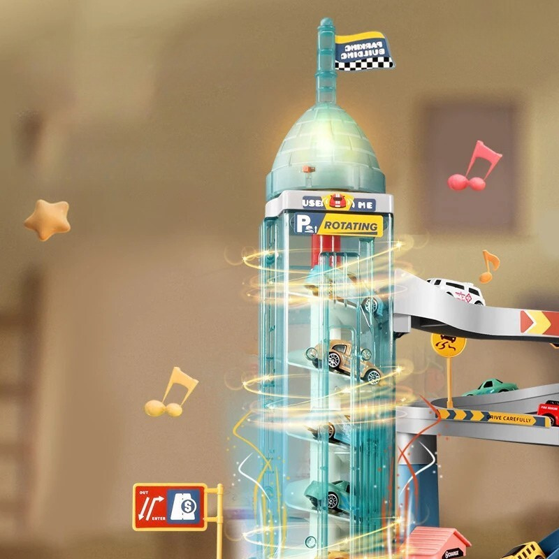 Lion Theme Car Track für Kinder – Rennspaß, der begeistert!