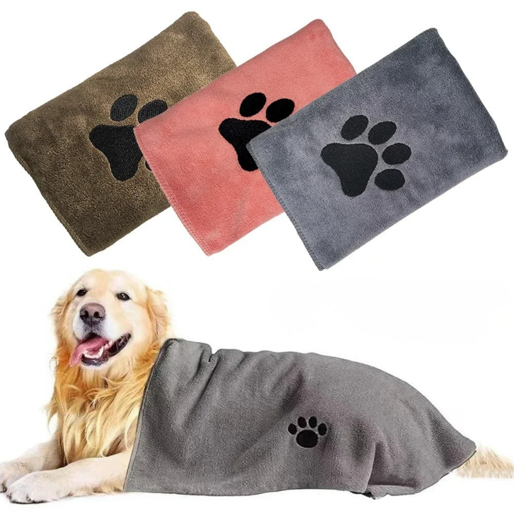 Mikrofaser Haustier Badetuch – Super Weich, Extrem Saugfähig & Schonend für Haut und Fell