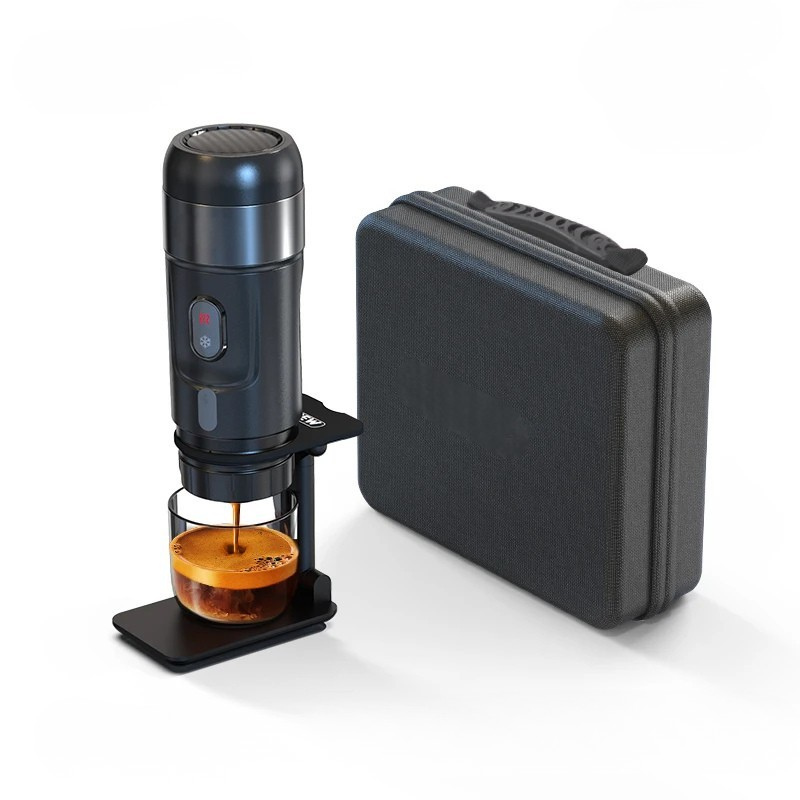 Tragbare Kaffeemaschine für Auto und Zuhause – Frischer Espresso, wo immer Sie sind