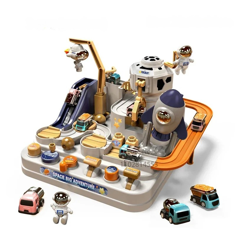 Track Car Adventure Game – Spannendes Auto-Abenteuer mit Lernfaktor für Kinder