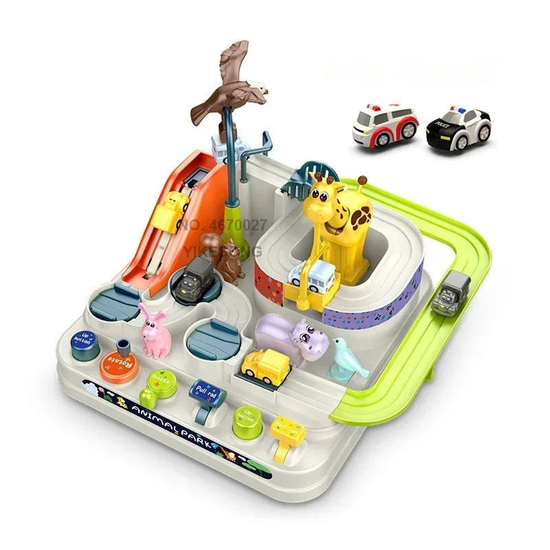 Track Car Adventure Game – Spannendes Auto-Abenteuer mit Lernfaktor für Kinder