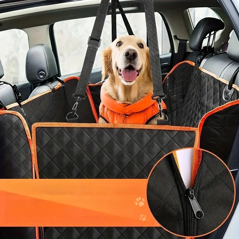 Idealer Autositzbezug für Hunde – Wasserdicht, Kratzfest & Umweltfreundlich – Perfekt für Mittlere Rassen