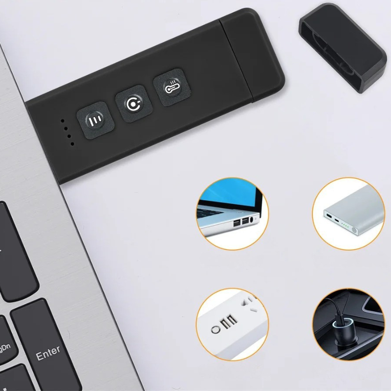 Clip-on Lesezeichen Buch Licht – Die wiederaufladbare Mini LED Leselampe mit Timer für gemütliche Lesestunden