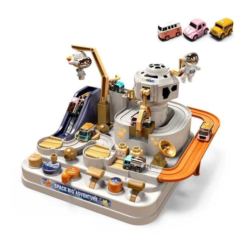 Track Car Adventure Game – Spannendes Auto-Abenteuer mit Lernfaktor für Kinder