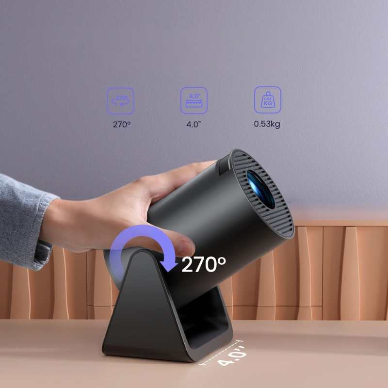 L1 Projektor – Kinoerlebnis überall mit Android 11 & Wi-Fi 6