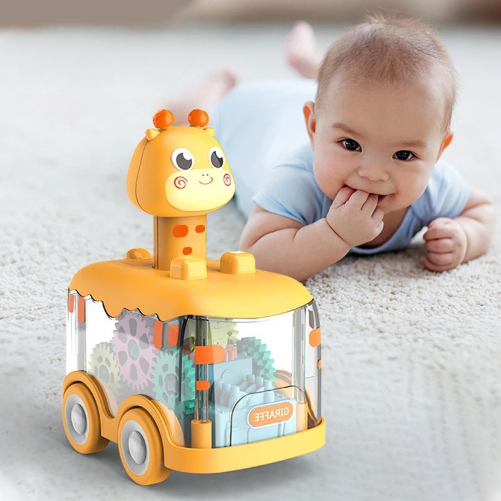 Press Gear Car Kinderspielzeugauto – Lernspaß trifft auf Action