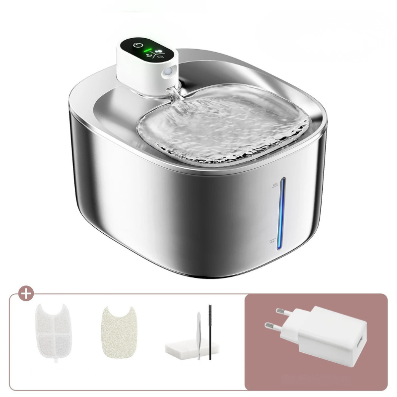 4L Kabelloser Katzenbrunnen mit Bewegungssensor – Frisches Wasser, überall & jederzeit