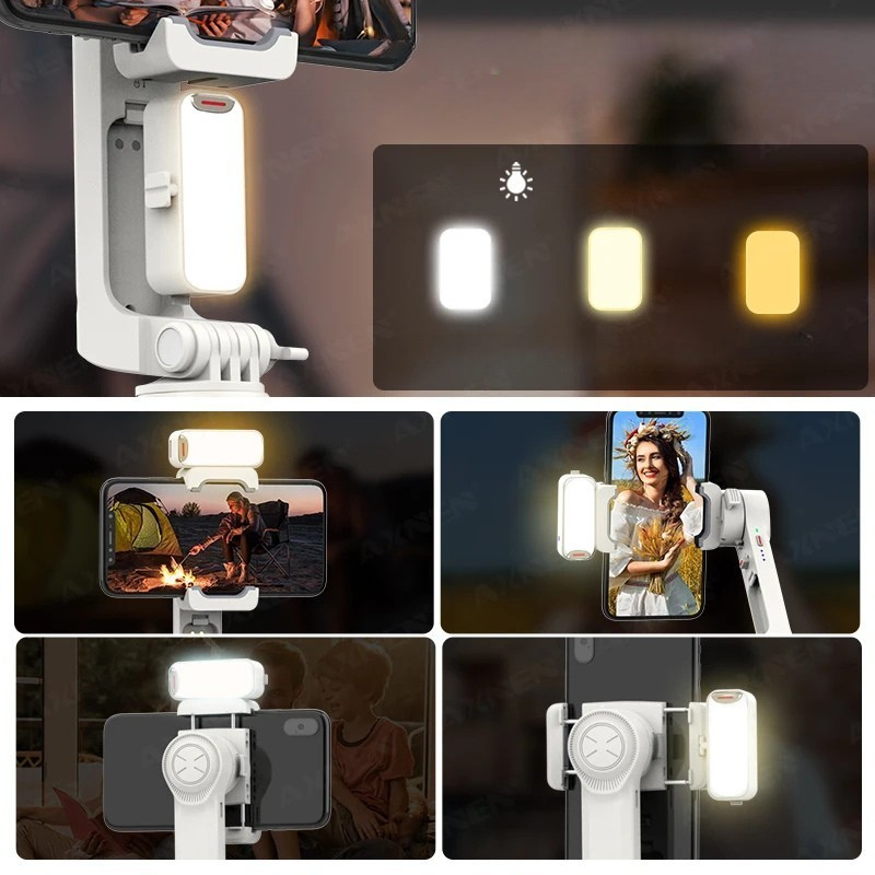 A10 Smartphone Handheld Gimbal – Stabile Videos, perfektes Licht & volle Kontrolle